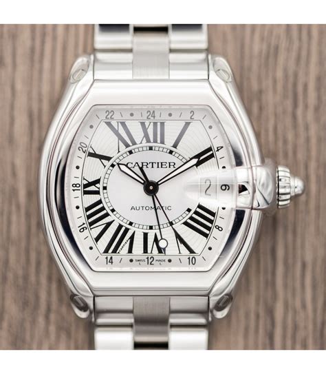 cartier roadster gmt|cartier roadster watch price.